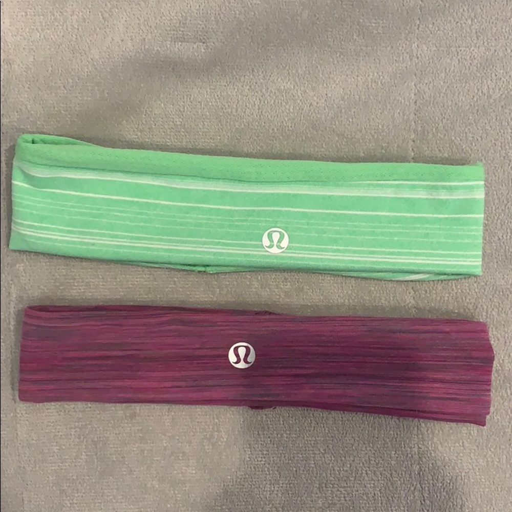 2 lululemon headbands!!